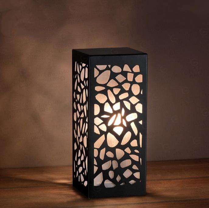 3D Laser-Cut Wooden Lamp