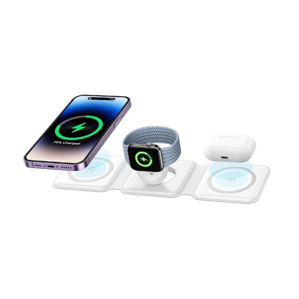3-in-1 15W Fast Magnetic Wireless Charging Pad ⚡🔋