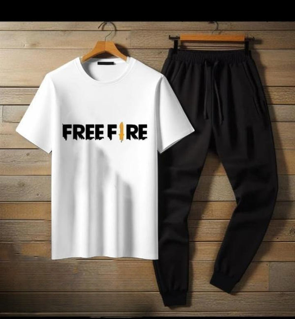 Premium Micro Men’s Tracksuit – FreeFire Print 🖤
