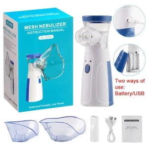 Portable Nebulizer – Compact Electric Nebulizer Machine for Convenient Respiratory Care