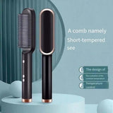 Fast Drying Hair Straightener Brush