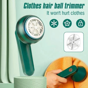 Electric Fabric Lint Remover – Portable Clothes Shaver & Fabric Fuzz Trimmer