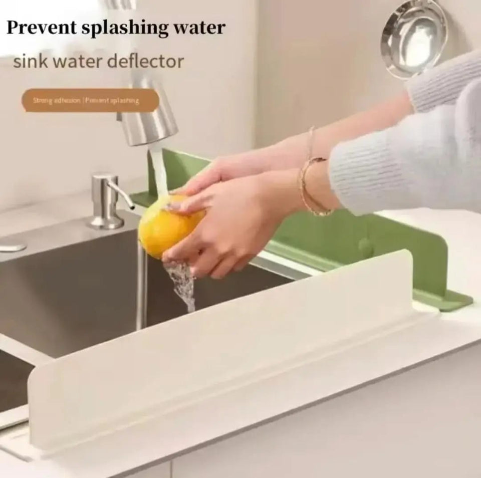 Silicone Sink Splash Guard – Water Barrier Mat for Kitchen & Bathroom