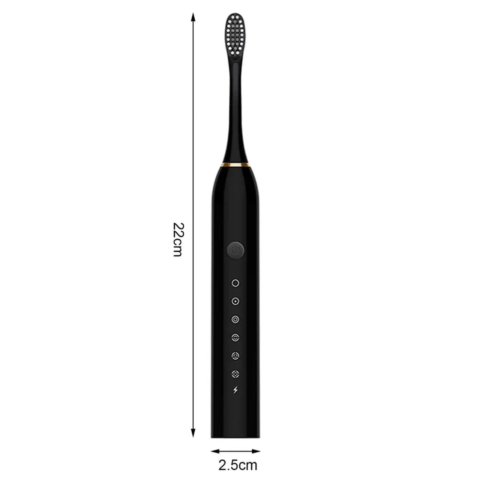 Ultrasonic Electric Toothbrush – USB Rechargeable Waterproof Toothbrush for Deep Cleaning & Daily Oral Care