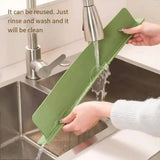 Silicone Sink Splash Guard – Water Barrier Mat for Kitchen & Bathroom