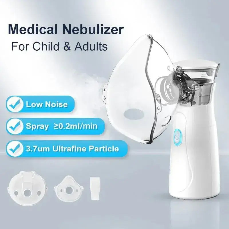 Portable Nebulizer – Compact Electric Nebulizer Machine for Convenient Respiratory Care