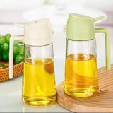 2-in-1 Oil Bottle – Stylish Kitchen Oil Dispenser & Pouring Bottle