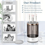 Reusable Makeup Brush Cleaner No-Leak Eco-Friendly