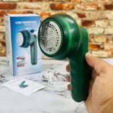 Electric Fabric Lint Remover – Portable Clothes Shaver & Fabric Fuzz Trimmer