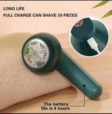 Electric Fabric Lint Remover – Portable Clothes Shaver & Fabric Fuzz Trimmer