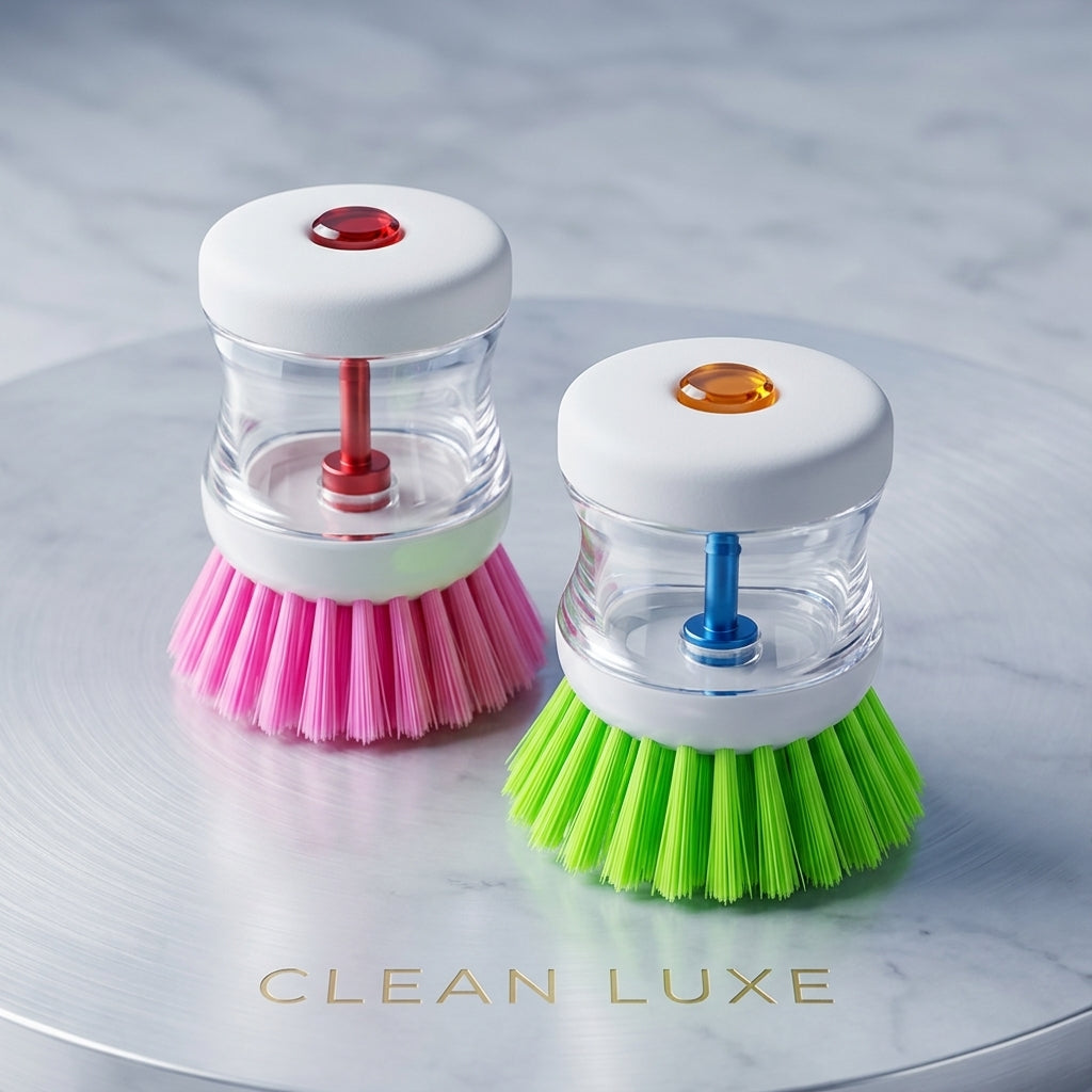 2-Pcs Kitchen Dishwashing Brush Set 🧽✨