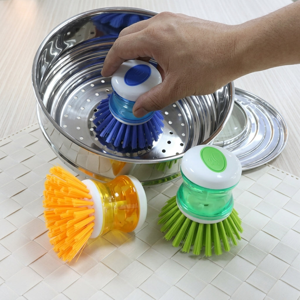 2-Pcs Kitchen Dishwashing Brush Set 🧽✨
