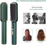 Fast Drying Hair Straightener Brush