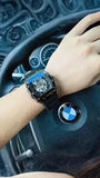 Richard  Black SKeleton Watch